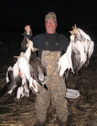 Sean Gillooly - Spring Snow Goose Hunt - Central Missouri 